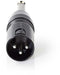 Nedis COTP15942BK - XLR 3-pin naar 6.35mm analoog kabel - Zwart