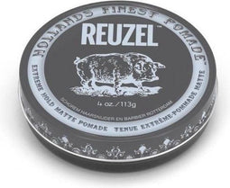 Reuzel Extreme Hold Matte Pomade - 113g - Sterke hold - Natuurlijke matte afwerking