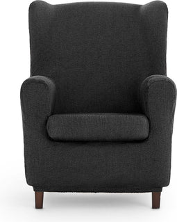Hoes voor een oorfauteuil Eysa ULISES Donker grijs 80 x 100 x 90 cm