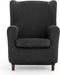 Hoes voor een oorfauteuil Eysa ULISES Donker grijs 80 x 100 x 90 cm