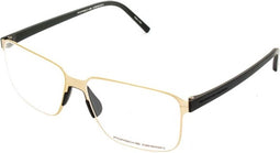 Men'Spectacle frame Porsche P8313-B Golden (ø 55 mm)
