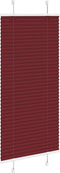 vidaXL - Plissé - rolgordijn - 55x150 - cm - stofbreedte - 54,4 - cm - bordeauxrood