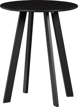 WOOOD Bijzettafel Buiten Fer - Metaal - Zwart - 49x40x40