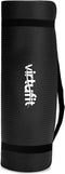 VirtuFit NBR Fitnessmat - Antislip - Schokabsorberend - Zwart - 180 x 60 x 1,5 cm