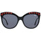 Victoria's Secret PK0009 5701A - Zonnebril - Zwartkleurig/Grijs - 57 mm