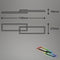 BRILONER - LED Plafondlamp - met afstandsbediening - CCT en RGB - 45W - zwart (2 stuks)
