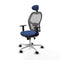 Jorquera Piqueras y Crespo 1D086N1 - Bureaustoel - Hoofdsteun verstelbaar - Marineblauw