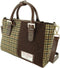Harris Tweed Handtas Olivia Houndstooth Bruin