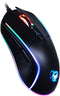 Deep Gaming DeepDarth - Gaming Muis - 6400dpi 1000Hz 8 knoppen - Draad