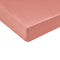 Coco & Cici - Tencel Sateen Hoeslaken 180 x 200 cm - 2 Persoons Beddengoed - Lyocell - Elastiek Rondom - Terra Roze - Extra Zacht