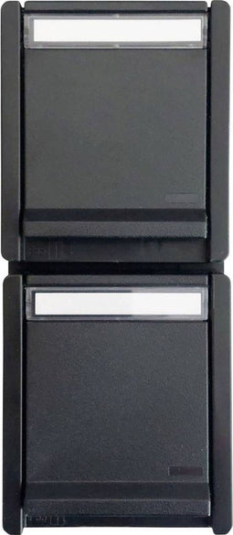 N & L 27653 Compleet Opbouw spatwaterdicht Zwart 1 stuk(s)