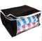 Storage Solutions Dekbed/kussen opberghoes zwart met venster 60 x 45 x 30 cm - Dekentassen - Kussentassen