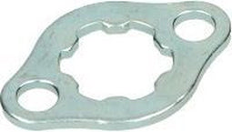 Voortandwiel Borgplaat (28mm hart-hart) Derbi Senda / Honda Mb 5 / Mt 5 / Honda Nsr 50 / Honda Mbx / Mtx (M6 gaten)