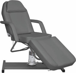 vidaXL - Massagetafel - 180x62x(87-112) - cm - grijs