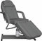 vidaXL - Massagetafel - 180x62x(87-112) - cm - grijs