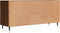 vidaXL - Tv-meubel - 103,5x30x50 - cm - bewerkt - hout - bruin - eikenkleur