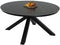 Portoro Eettafel - 158 cm - Sintered Stone Blad - Zwart-Grijs Gemarmerd