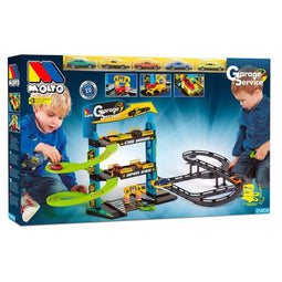 Parkeergarage met voertuigen Moltó (59 x 55 x 33) (5 pcs)