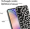 imoshion Hoesje Geschikt voor Samsung Galaxy A54 (5G) Hoesje Siliconen - imoshion Design hoesje - Meerkleurig / Leopard Transparent