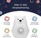 Numsy Bruno - White Noise Machine - 30 geluiden - Wit