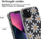 imoshion Hoesje Geschikt voor iPhone 13 Mini Hoesje Siliconen - imoshion Design hoesje - Meerkleurig / Daisy Flower