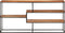 vidaXL - Dressoir - 150x30x75 - cm - massief - acaciahout