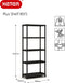 Keter Plus Shelf 80/5 - Kunststof Stellingkast - 5 Planken - 80x40x187cm - Zwart