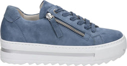 Gabor 66.498.26 - Dames Sneakers - Nubuck - Blauw - Maat 40