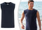 Milanoro - Mouwloze T-shirts voor hete zomerdagen - Donkergrijs - XXL