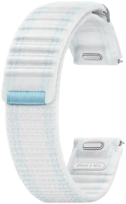 Samsung Galaxy Watch7 - Bandje - Nylon ademend - Wit