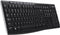 Logitech K270 - Draadloos Toetsenbord - Qwertz DE - Zwart