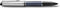 Waterman Expert Deluxe rollerballpen | metaal-steengrijze lak met palladium-gecoat detail | fijne punt met zwarte inkt | geschenkverpakking