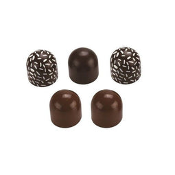 Mama Memo Chocoladebonbons Hout 3,5 Cm Bruin 5 Stuks
