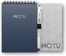 MOYU - New Navy Notebook - Uitwisbaar Notitieboek A6 Notepad Hardcover