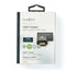Nedis CVTB34904GY - HDMI-adapter - Rechts gehoekt - Grijs