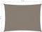 vidaXL - Zonnescherm - rechthoekig - 4x5 - m - oxford - stof - taupe
