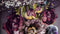 Heckett & Lane Luna - Dekbedovertrek - Tweepersoons - 200x200/220 cm - Forest Purple