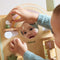 PolarB Houten Loopwagen - Baby Walker met speelfunctie - Opbergruimte - Groen (12+ mnd)