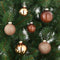 Mica Decorations Kerstballen Set - 26 Stuks - Ø7 cm - Glas - Bruin