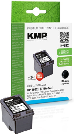 KMP H96BX - Inkjet Cartridge - Hoog (XL) rendement - Zwart