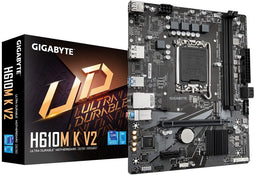 Gigabyte H610M K V2 - Moederbord - Intel H610 LGA 1700 micro ATX - 2x DDR5