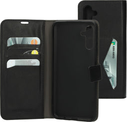 Mobiparts Galaxy A13 (2022) 5G - Classic Wallet Case - Ruimte voor pasjes - Zwart