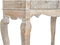 Console DKD Home Decor Wit Natuurlijk Mangohout 91 x 42 x 81 cm