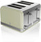 Swan Retro 4-Slot Broodrooster 19020 - Ontdooi- en opwarmfunctie - Groen