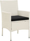 vidaXL - Tuinstoelen - 2 - st - met - kussens - poly - rattan - wit