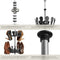 tectake® Schoenencarrousel - Draaibaar schoenenrek voor 96 schoenen - Klemmechanisme vloer-plafond - Hoogte max. 300cm