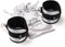 Fifty Shades Handboeien - Fluweel - Zilver/ Zwart
