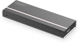 Digitus - Mini enclosure - M.2 NVMe PCIe SSD - USB 3.1 Type-C Zwart