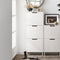 SoBuy FSR151-H-W - Schoenenkast - 3 Kleppen - Wit