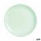 Eetbord Luminarc Diwali Paradise Groen Glas 25 cm (24 Stuks)